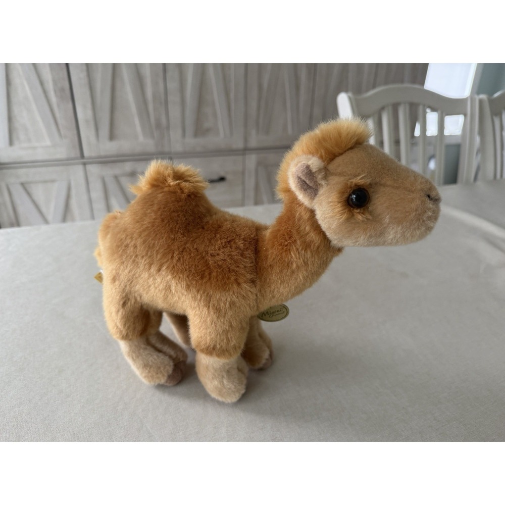 Aurora‎ Miyoni Camel Plush 10" Stuffed Animal Realistic Tan Desert Toy Cute Soft